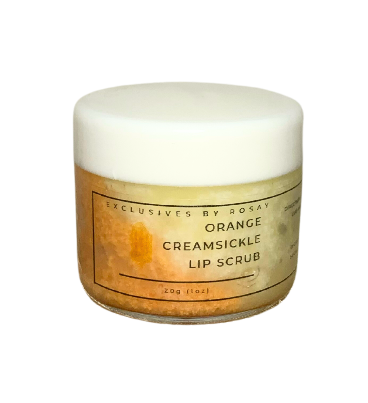 Orange Creamsickle LIp Scrub - Exclusives By Rosay LLC
